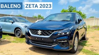 Baleno Zeta 2023। Baleno car।Nexa car।Baleno zeta Nexa blue।Baleno features and price [upl. by Nancy]