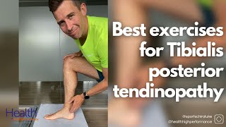 Exercises for tibialis posterior tendinopathy [upl. by Hjerpe]