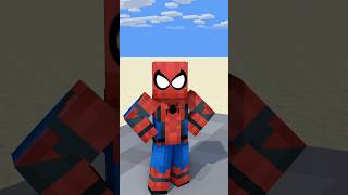 Fred in Spiderman chalenge  🧟minecraft [upl. by Zoa]