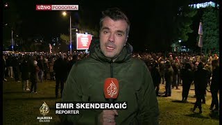 Skenderagić Mirni protesti u Podgorici [upl. by Ventura]