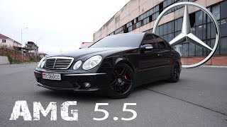 AMG E55 W211 Шах и мат BMW [upl. by Olivette993]