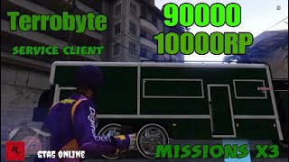 GAMEPLAY TERROBYTE SERVICE CLIENT 90000 ET 10000RP GTA5 ONLINE 1 68 PS4PS5 gta5légitglitch [upl. by Mylander866]