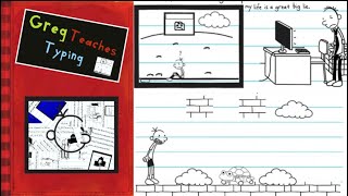 Diary of a wimpy kid Greg Teaches Typing [upl. by Neelya]