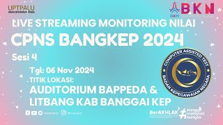 UJIAN SKD CASN 2024 TILOK AUDTRM BAPPEDA amp LITBANG KAB BANGKEP SESI 4 TGL 06 NOV 2024 [upl. by Dewees356]