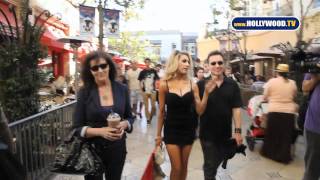 Courtney Stodden wears very little while shopping at The Grove [upl. by Hart]