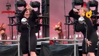 Cardi B “WAP” Sign Language Interpreter 😂 OMG Finger Down Her Throat Lollapalooza 2021 WOW [upl. by Gussy795]