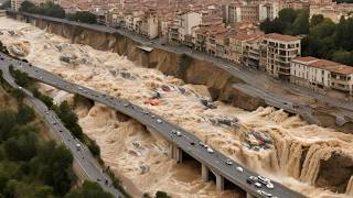 Three Gorges Dam Collapses Heavy Rain Causes Massive Floods China [upl. by Zannini]