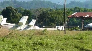 LA CEIBA HONDURAS ATLANTIDA PLANE CIMETERY CIMENTERIO AVIONETA CIMETIERE DAVION LA CEIBA HONDURAS [upl. by Rech665]