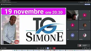 TG Simone in diretta 19112024 ore 2030 settimanale di aggiornamento giuridico [upl. by Anilas]