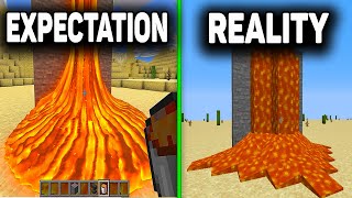 Realistic Minecraft  Expectation VS Reality 2 [upl. by Oinoitna384]