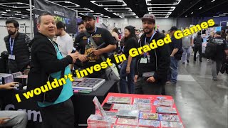 Graded Video Games Would you Invest Portland Retro Gaming Expo 2024 Discussion [upl. by Akkire104]