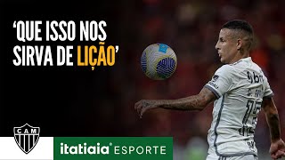 GUILHERME ARANA DÃ PUXÃƒO DE ORELHA NO GRUPO APÃ“S DERROTA NA COPA DO BRASIL [upl. by Nikolas]