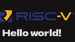 RISCV Hello World  No Talking Asmr Coding [upl. by Neelyam]