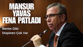 MANSUR YAVAŞ FENA PATLADI chp mansuryavaş ekremimamoğlu [upl. by Sevik]