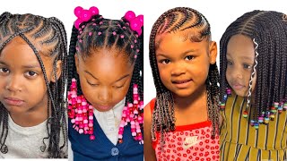 Modèle de Tresse Tendance pour Petites fille 2024 Coiffure pour les enfants [upl. by Hcra178]