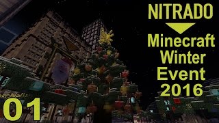 Minecraft Nitrado Winter Event 2016 01  Tutorial  Start ins neue Event [upl. by Chen]