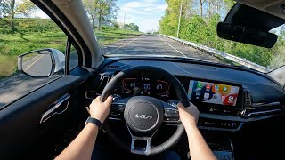 2023 KIA Sportage Hybrid POV Test Drive  This is The Sportage To Buy [upl. by Arette]