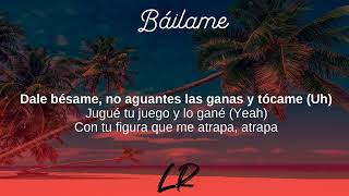 Nacho Yandel Bad Bunny Báilame Letra [upl. by Trilbee625]