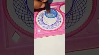 Amazing pattern 🎭 spirograph amazing pattern design shorts plz subscribe 🙏🏼 [upl. by Ahsieka]