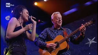 TOMMY EMMANUEL amp FRANCES ALINA ASCIONE  Somewhere Over The Raibow live RAI Radio2 Social Club ITA [upl. by Glen90]