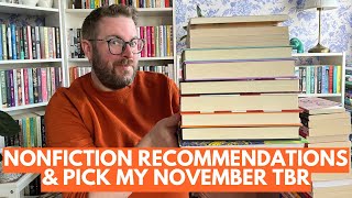 Nonfiction Recommendations amp Pick My TBR  November 2023 [upl. by Ynnav]