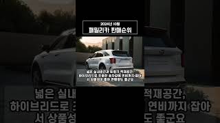 아빠차 패밀리카 판매순위패밀리카10월자동차판매순위korea family car [upl. by Treacy]