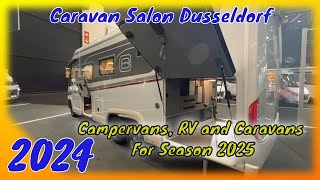 Chic eline I 51 QB DA MB Sprinter 2025 Walkaround  Caravan Salon 2024 Dusseldorf [upl. by Naamann]