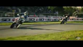 SuperMoto Series 2014 HighLights Round 1  Pomposa [upl. by Nedap]