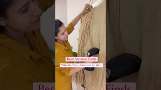 Best garment steamer garment steamer shortvideo cleaninghacks [upl. by Ihcelek]