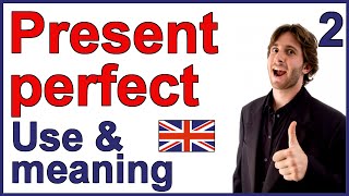 Present Perfect tense  Part 2  Use and meaning [upl. by Osmen]