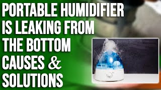 My Portable Humidifier Is Leaking from the Bottom – Reasons and Quick Solutions [upl. by Hemphill]