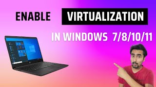 How To Enable Virtualization in Windows 101178  How to Turn On Virtualization in BIOS [upl. by Ailel]