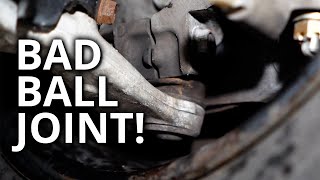 Wheel Clunking Over Bumps How to Diagnose Front End and Ball Joints [upl. by Kcim673]