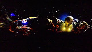 Guardians of the Galaxy Cosmic Rewind  Ride experience 4K HDR 60fps [upl. by Trilbi]