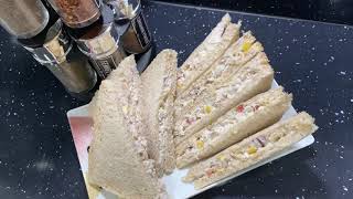 Chicken mayonnaise sandwich recipe in Urdu [upl. by Suzette]