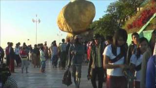 Kyaiktiyo Golden Rock Pagoda [upl. by Ibbison]