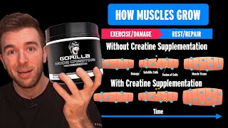 Creatine Will RAISE Your Natty Genetic Limit For Muscle Growth nobody talks about this [upl. by Sartin]