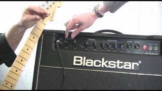 Blackstar Venue Series combos at Andertons  HT Studio 20 amp HT Club 40 [upl. by Eahsram]