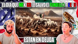 REACCIÓN por que ESTADOS UNIDOS CELEBRA el 5 de MAYO El dia que MÉXICO le SALVO el FUND1LL0 a EEUU🫣 [upl. by Etteb]