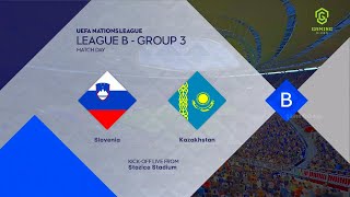 Slovenia vs Kazakhstan Highlights  Nations League 2024 [upl. by Witha]