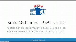 Build Out Line 9v9 Tactics [upl. by Davita]