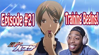 Kuroko No Basket Blind Anime ReactionReview Episode 21  Lets Get Started [upl. by Issej]