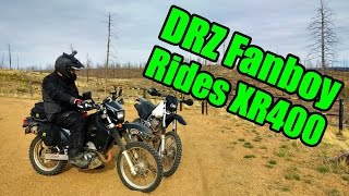 DRZ400 Fanboy Rides an XR400 [upl. by Ilowell]