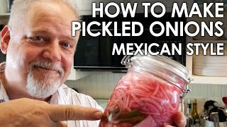 How to Make Mexican Style Pickled Onions  Black Gumbo [upl. by Marilou]