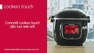 Moulinex Cookeo Touch Come connettersi alla rete WiFi [upl. by Adidnac237]