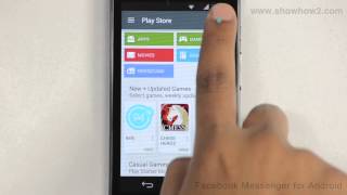 Facebook Messenger For Android  How To Download And Install Facebook Messenger On Your Mobile [upl. by Dermott]