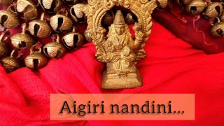 Aigiri nandini  Dance cover  Gouri Gopan [upl. by Terence]