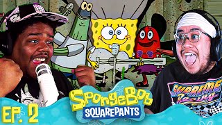 RIPPED PANTS  Spongebob Season 1 Episode 2 GROUP REACTION [upl. by Samara]