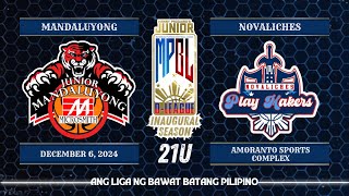 Junior MPBL DLeague Inaugural Season  Mandaluyong Microsmith vs Novaliches Play Makers [upl. by Foushee158]