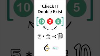 Leetcode 1346 Check if N and it’s double exist Coding DSA Maths [upl. by Kir]